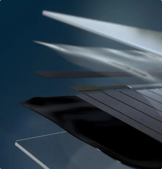 a laptop computer featuring a solar panel attached to its surface, showcasing eco-friendly technology